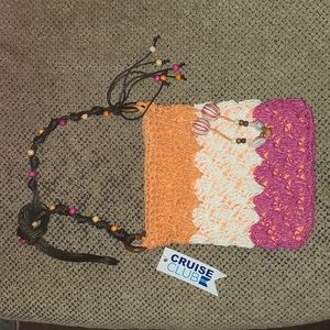 NWT Cruise Club Woven Crossbody